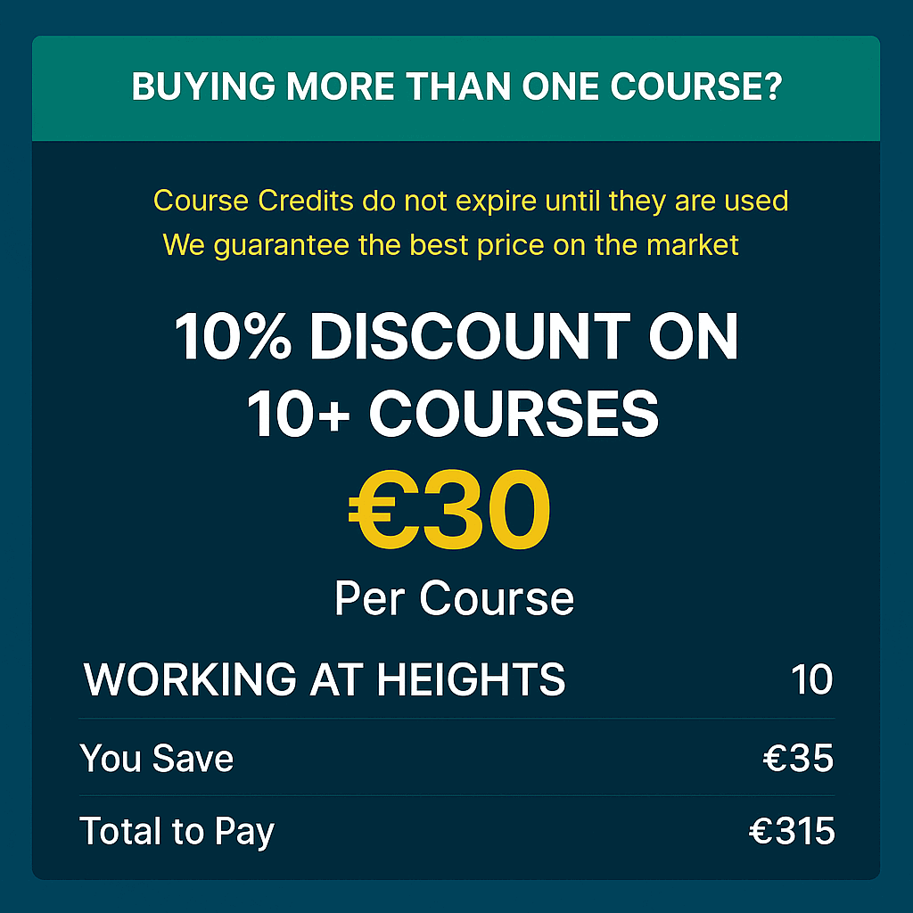 Working at Heights Training Online Course – Get Certified Today